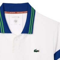 Lacoste Roland Garros Medvedev T-Shirt Polo Marinho Branco  Oferta + Barato
