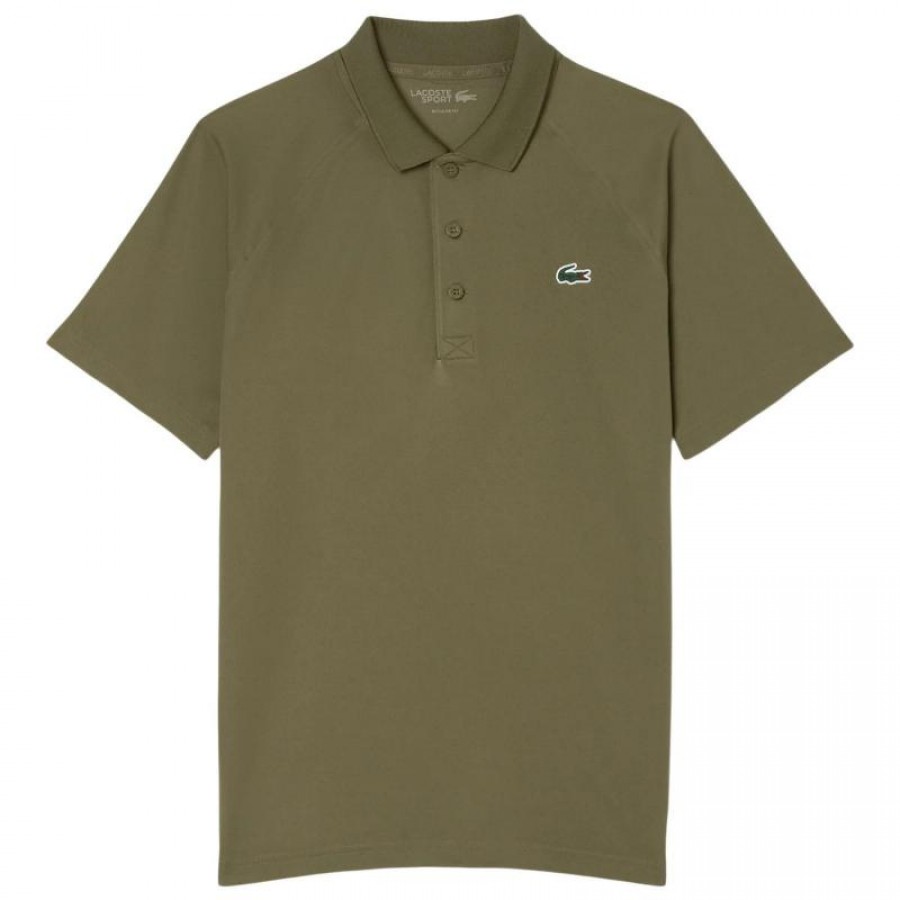 Lacoste Sport Polo Kaki Vert  Offre - Pas cher