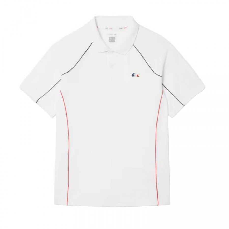 Lacoste Polo Tennis França Branco
