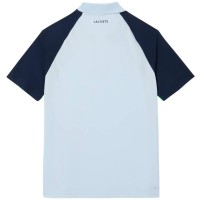 Polo Lacoste Ultra Dry Azul Verde  Oferta + Barato