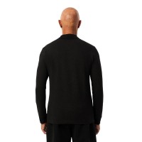 Polo Manga Larga Lacoste Regular Fit Algodon Negro  Offre - Pas cher