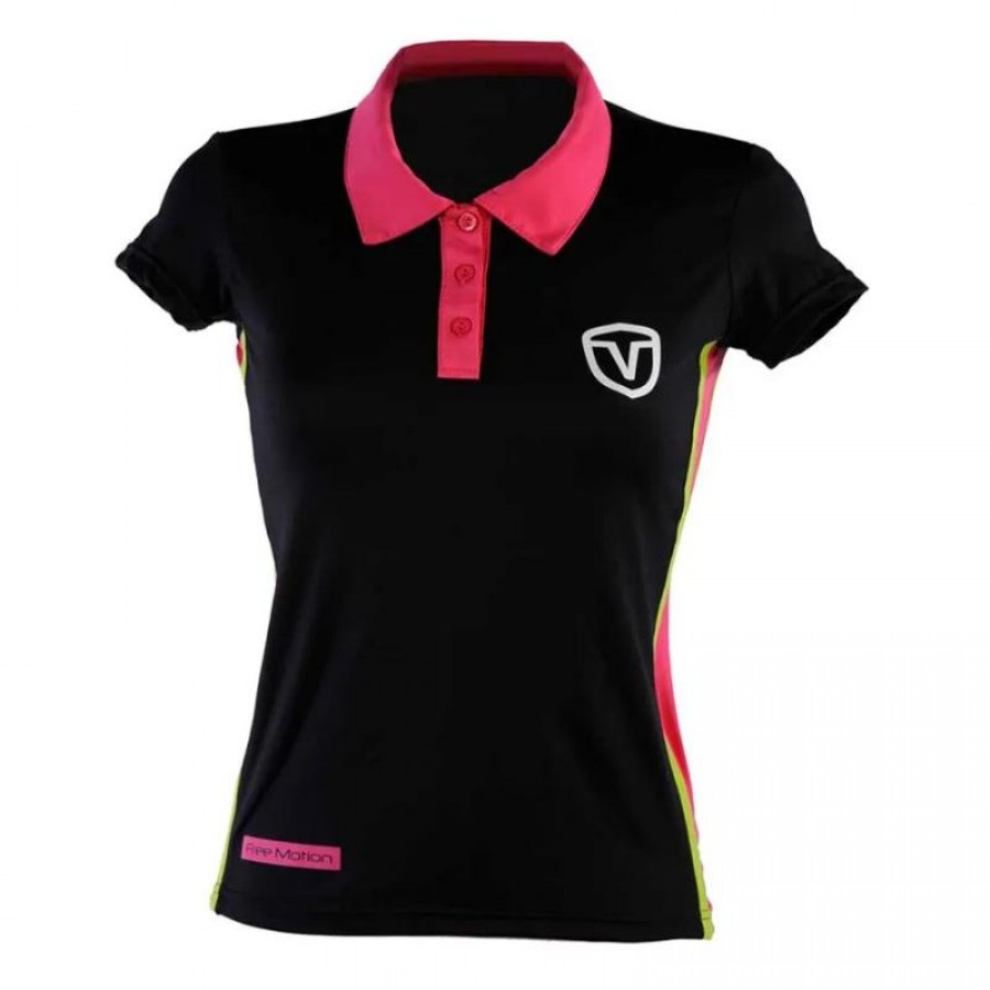 Polo Vairo Colonnes Negro Mujer  Offre - Pas cher