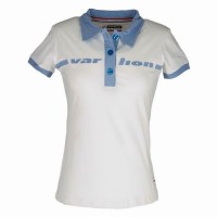 Polo Varlion M/C MD13S05 Blanco Mujer  Oferta + Barato