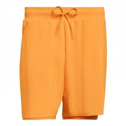 Adidas Club 2 in 1 Orange Shorts