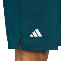 Calções Adidas Club 3 Riscas Verde Aurora  Oferta + Barato