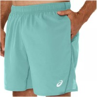 Short Asics Core 7IN Verde Claro  Offre - Pas cher