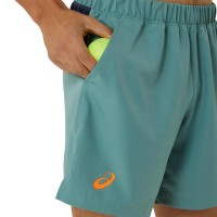 Short Asics Court 7 Celadon  Offre - Pas cher