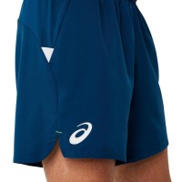 Short Asics Match 7 Azul Mako  Offre - Pas cher