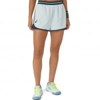Short Asics Match Azul Mar Mujer  Offer + Cheap