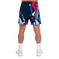 Badu New York 7 polegadas azul escuro vermelho Bidi shorts  Oferta + Barato
