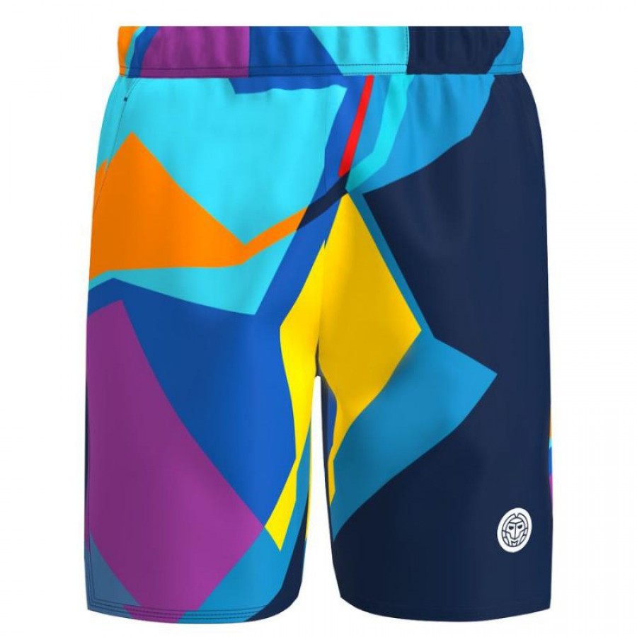 Badu Twiggy 7 polegadas azul escuro mix shorts bidi  Oferta + Barato