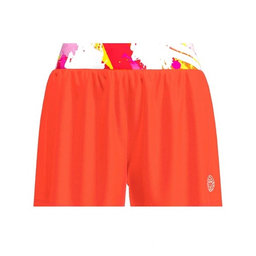 Curta Bidi Badu Wild Arts Impresso 2en1 Naranja Mix Junior  Oferta + Barato
