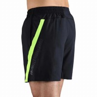 Short Endless Storm Negro Amarillo  Offre - Pas cher