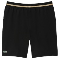Short Lacoste Novak Djokovic Negro Amarillo  Offre - Pas cher