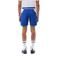 Short Lacoste Roland Garros Bleu Blanc Vert  Offre - Pas cher