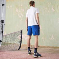 Short Lacoste Sport Azul Estampado  Offre - Pas cher