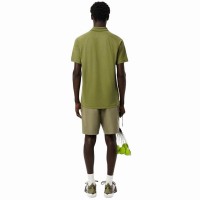 Short de sport Lacoste Vert kaki  Offre - Pas cher