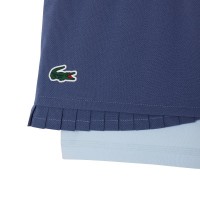 Short Lacoste Ultra Dry Violeta Azul Mujer  Oferta + Barato