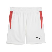 Puma Shorts Branco Vermelho  Oferta + Barato