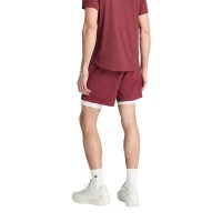 Short Wilson Tenis Volley 6 Rojo Oscuro