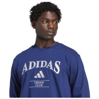 Sweatshirt Adidas Heritage Graphic Blu Scuro