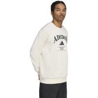 Sudadera Adidas Heritage Graphic Blanco Tiza  Oferta + Barato