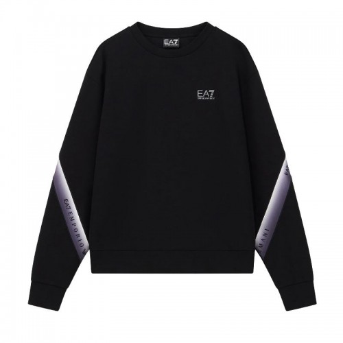 Armani EA7 Natural Ventus 7 Black Women''''s Sweatshirt