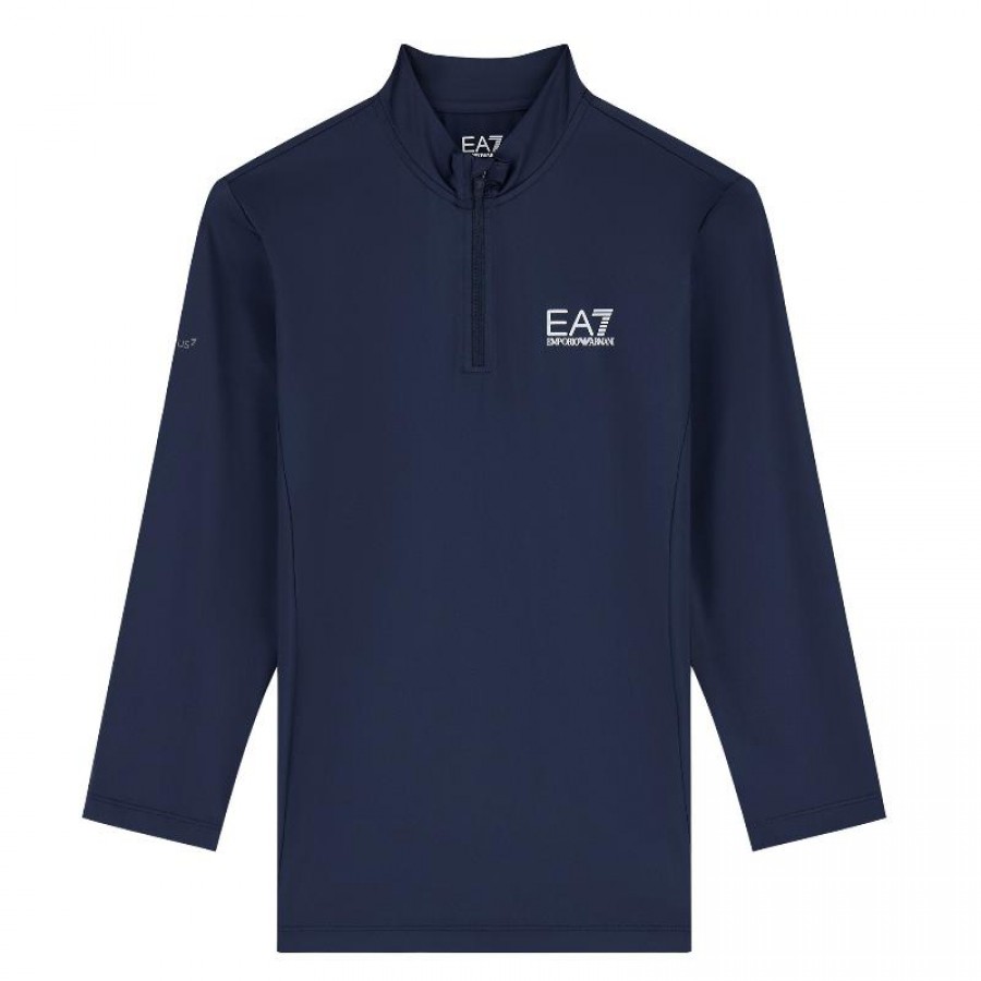 Armani EA7 Ventus 7 Tennis Pro Dark Blue Women''s Sweatshirt