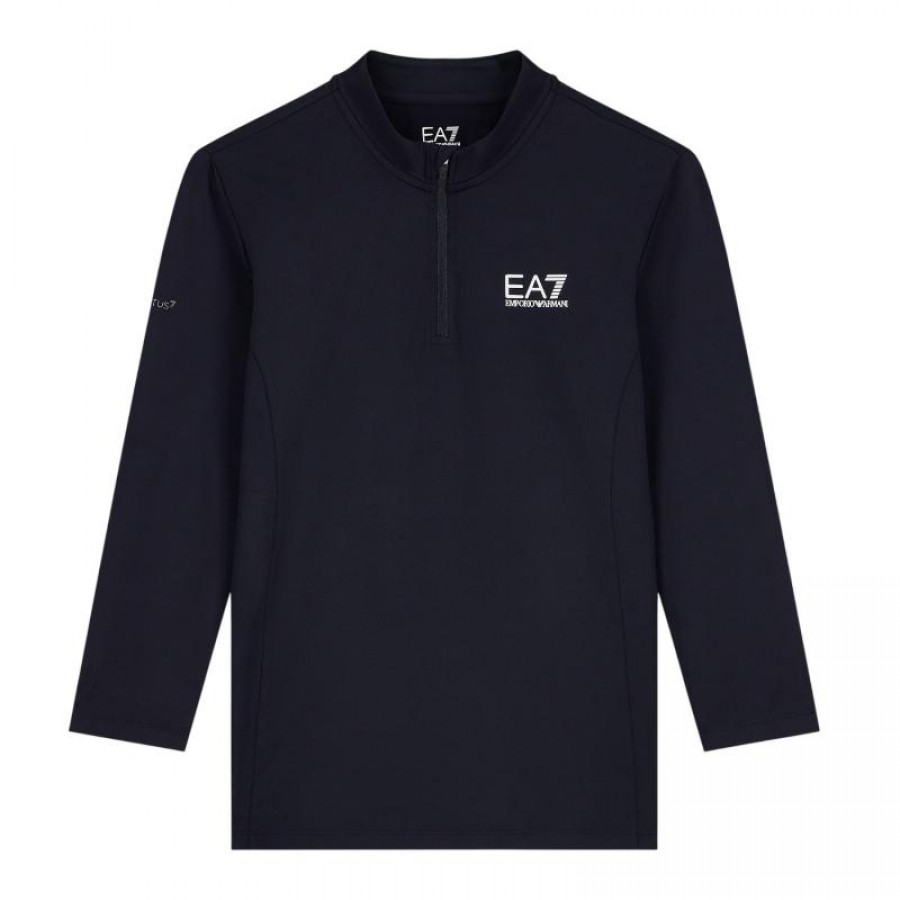 Armani EA7 Ventus 7 Tennis Pro Black Women''s Sweatshirt
