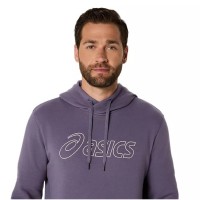 Asics Sweat-shirt Violet Gris Bouleau  Offre - Pas cher