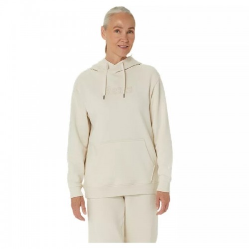 Asics Logo Beige Birch Women's Sweatshirt