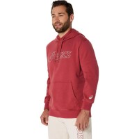 Sudadera Asics Logo Rojo Birch  Oferta + Barato