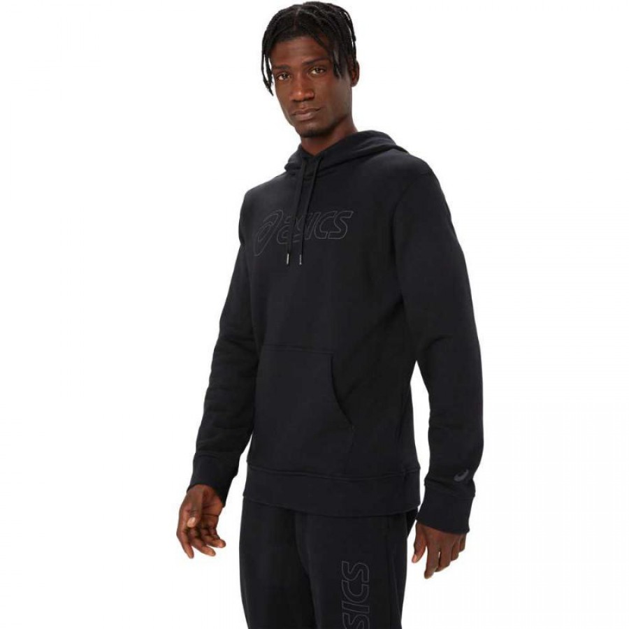 Sweat-shirt Asics Performance Noir Gris  Offre - Pas cher