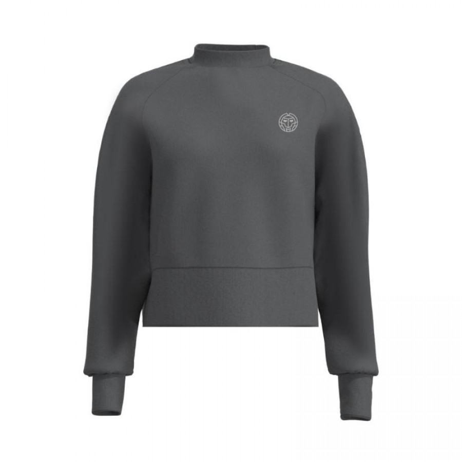 Sudadera Bidi Badu Chill Crew Gris Oscuro Mujer  Offer + Cheap