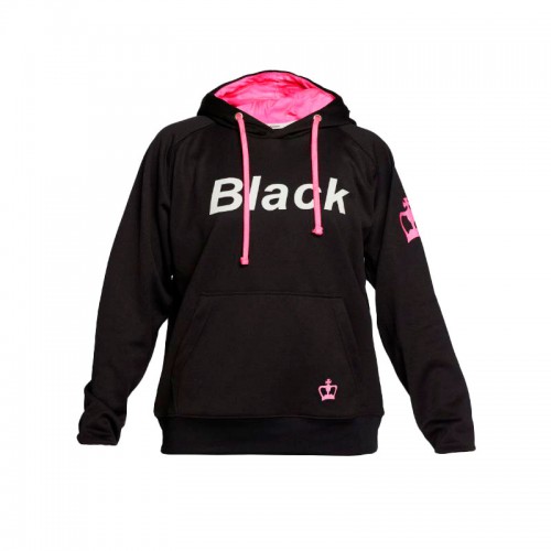 Sweat-shirt Black Crown Ainsa Black Pink