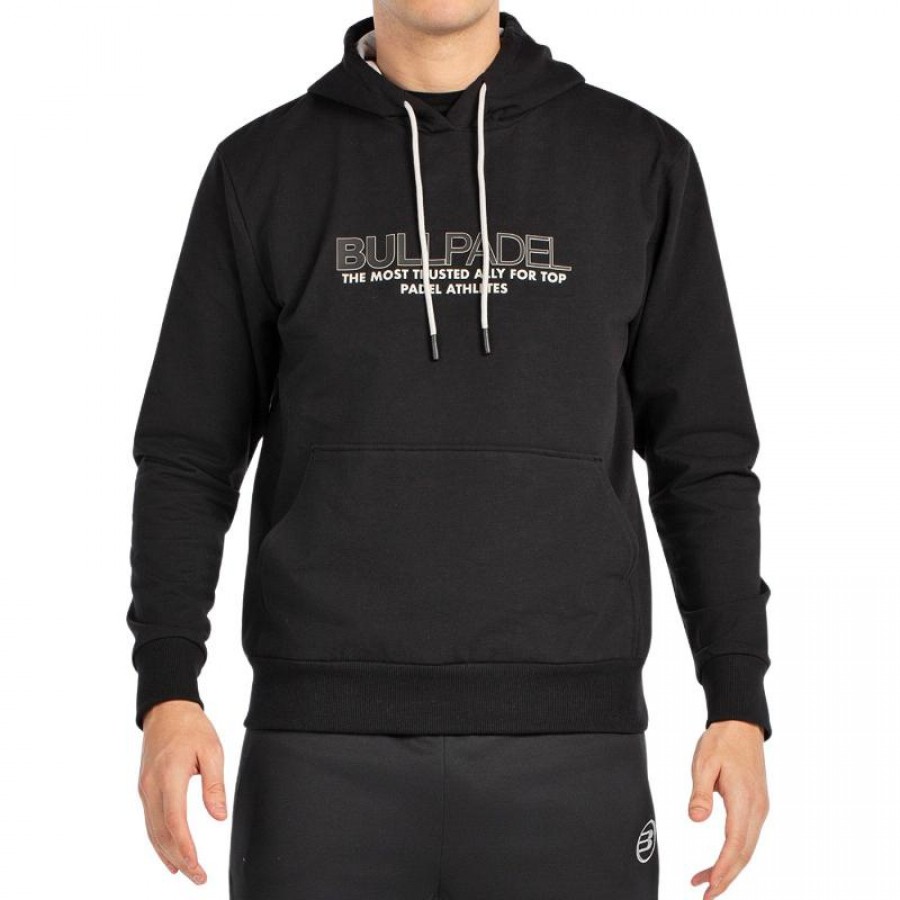 Sweat-shirt Bullpadel Boyen Noir  Offre - Pas cher