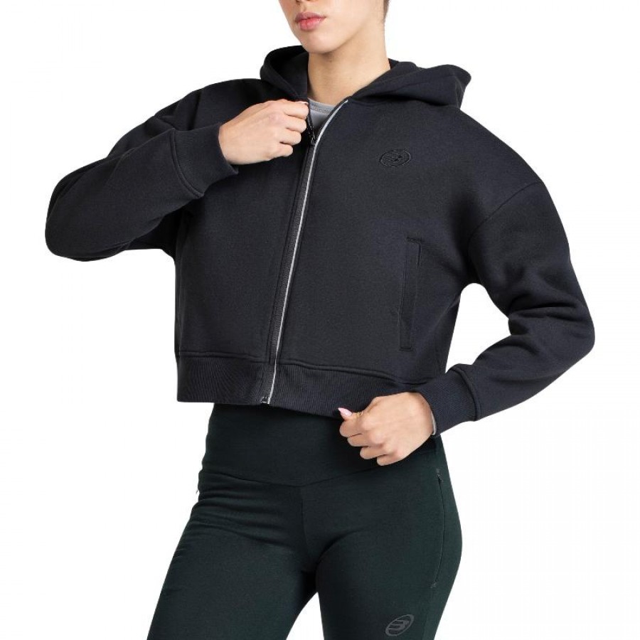 Bullpadel Erasne Black Sweatshirt PADELPOINT