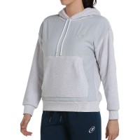 Sudadera Bullpadel Neda Gris Perla  Oferta + Barato