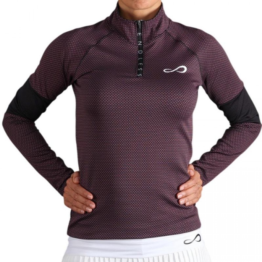 Sudadera Endless Kirsch Púrpura Icônica  Oferta + Barato