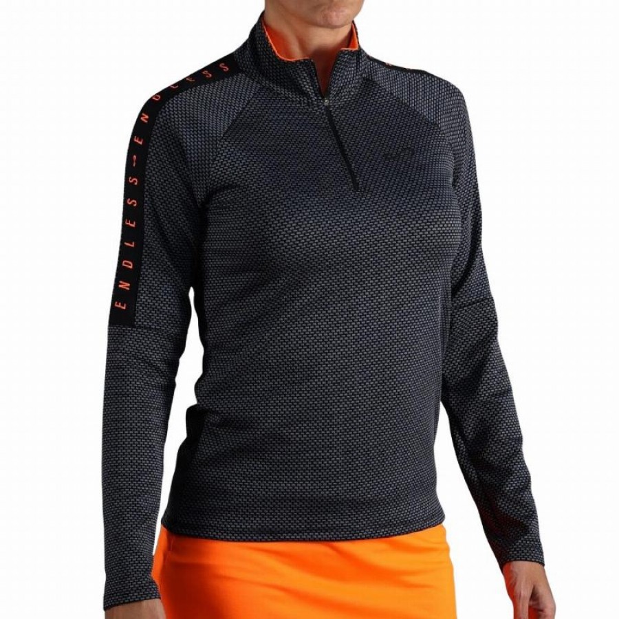 Sudadera Endless Kirsch II Titanium Naranja  Oferta + Barato