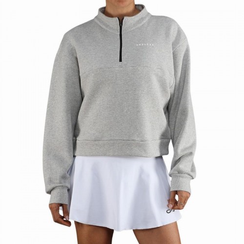 Endless Vibe Sweatshirt Grey Melange