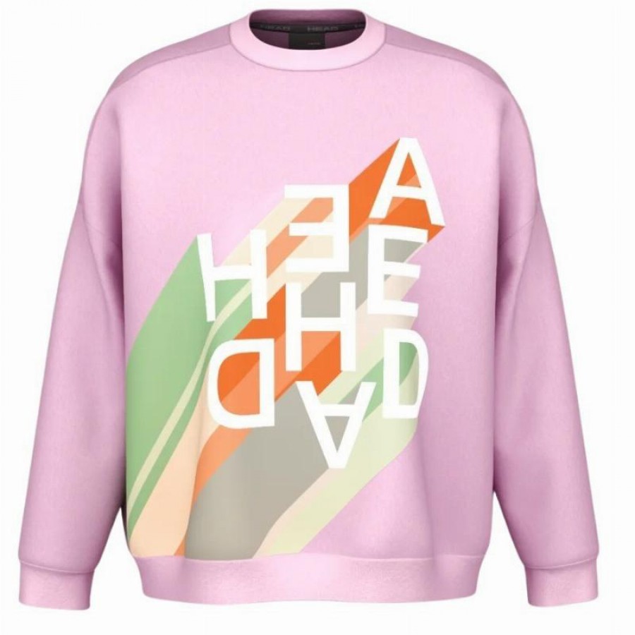 Sudadera Head Rally Lila Claro Mujer  Oferta + Barato