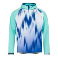 Sweat-shirt Head Topspin Turquoise Vision  Offre - Pas cher