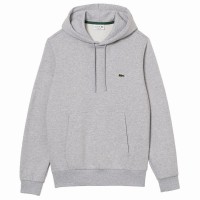Sweat-shirt en coton gris Lacoste Vigore  Offre - Pas cher