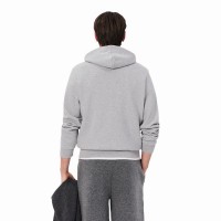 Sweat-shirt en coton gris Lacoste Vigore  Offre - Pas cher