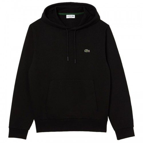 Lacoste Cotton Black Green Sweatshirt