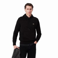 Sweat-shirt Lacoste en coton noir vert  Offre - Pas cher