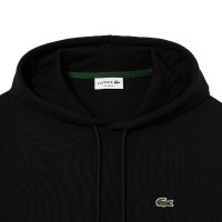 Sweat-shirt Lacoste en coton noir vert  Offre - Pas cher