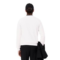 Sweat-shirt Lacoste Jogger Blanc  Offre - Pas cher