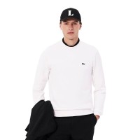 Sweat-shirt Lacoste Jogger Blanc  Offre - Pas cher